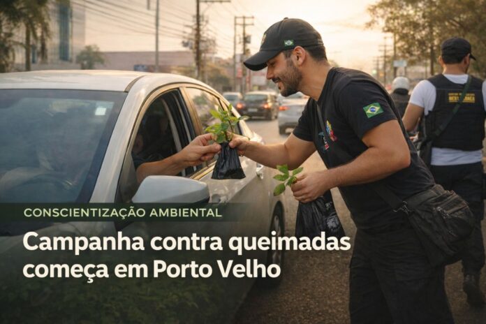 Campanha contra as queimadas começa em Porto Velho Ação de conscientização ambiental marca o início da campanha contra as queimadas em Porto Velho