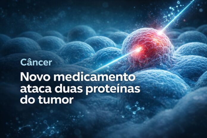 Novo medicamento contra o câncer atua em duas proteínas responsáveis pelo crescimento do tumor
