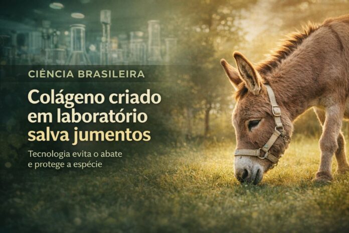 Colágeno criado em laboratório ajuda a salvar jumentos da extinção