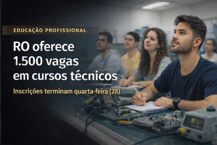 Governo de RO oferta 1.500 vagas de cursos técnicos em Porto Velho Alunos participam de aula prática em curso técnico ofertado pelo Governo de Rondônia em Porto Velho
