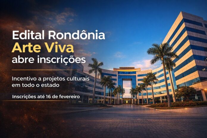 Edital Rondônia Arte Viva abre inscrições para incentivo a projetos culturais no estado