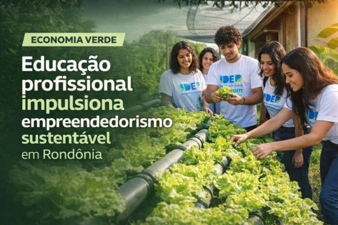 Educação profissional e empreendedorismo sustentável em Rondônia Estudantes da educação profissional participam de projeto de horta hidropônica voltado ao empreendedorismo sustentável em Rondônia