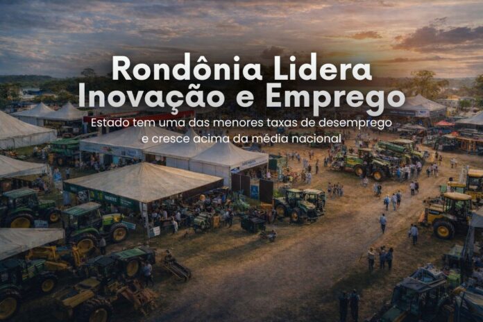 Rondônia lidera inovação e geração de empregos Feira de negócios em Rondônia representa crescimento econômico, inovação e geração de empregos no estado.