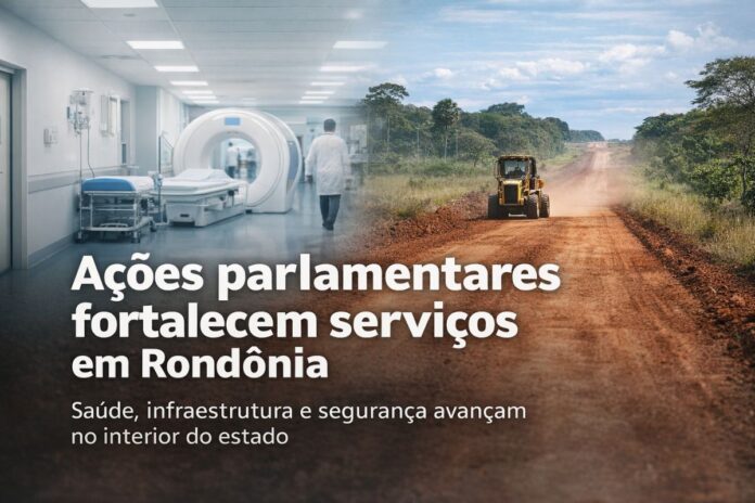Ações parlamentares fortalecem serviços públicos em Rondônia com avanços na saúde e infraestrutura