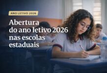 Ano letivo 2026 começa na próxima segunda feira nas escolas estaduais Abertura do ano letivo 2026 nas escolas estaduais