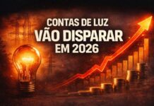 Contas de luz vão subir até o triplo do IPCA em 2026 Contas de luz vão disparar em 2026 com reajustes acima da inflação