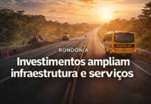 Investimentos públicos ampliam infraestrutura, inclusão social e serviços essenciais em Rondônia Investimentos públicos ampliam infraestrutura e serviços essenciais em Rondônia com obras viárias e transporte escolar