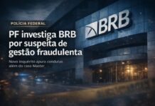 PF abre novo inquérito para investigar BRB por suspeitas de gestão fraudulenta Fachada do Banco de Brasília durante investigação da Polícia Federal por suspeitas de gestão fraudulenta.