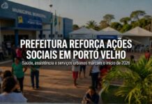 Prefeitura de Porto Velho reforça ações sociais, saúde e serviços urbanos Prefeitura de Porto Velho reforça ações sociais com atendimentos em saúde, assistência e serviços urbanos no início de 2026.