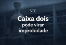STF decide que caixa dois pode ser punido como improbidade administrativa STF decide que caixa dois em campanhas eleitorais pode ser punido como improbidade administrativa